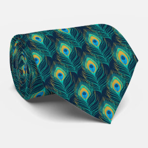 Peacock Feather Mönster Slips