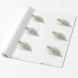 Peacock Feather Presentpapper
