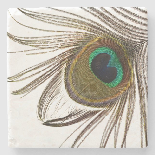  Peacock Feather    Stenunderlägg (Framsidan)