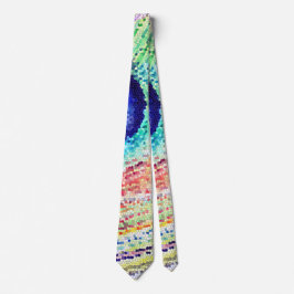 Peacock Feather T Tie Slips