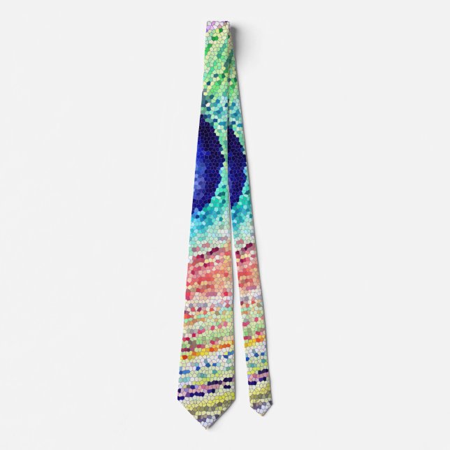 Peacock Feather T Tie Slips (Framsida)