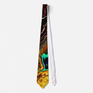 Peacock Feathers Fractal 1 Tie Slips