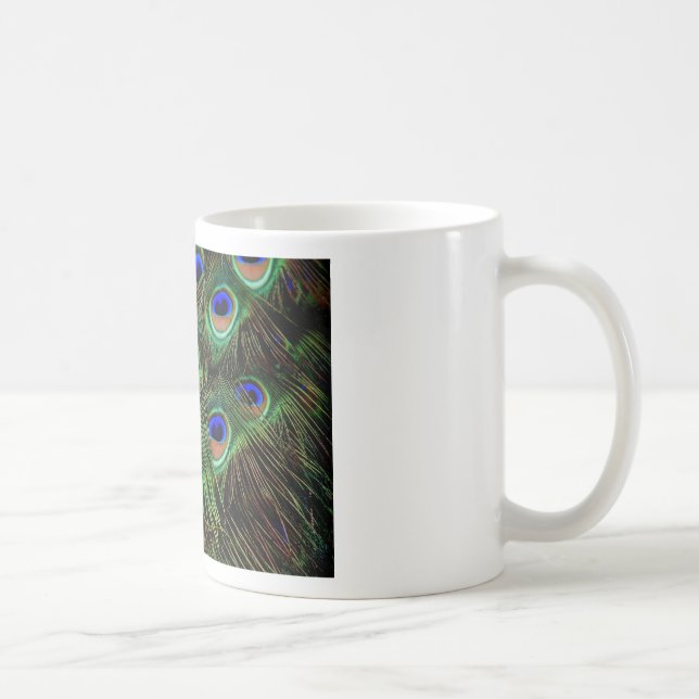 Peacock Feathers Kaffemugg (Höger)