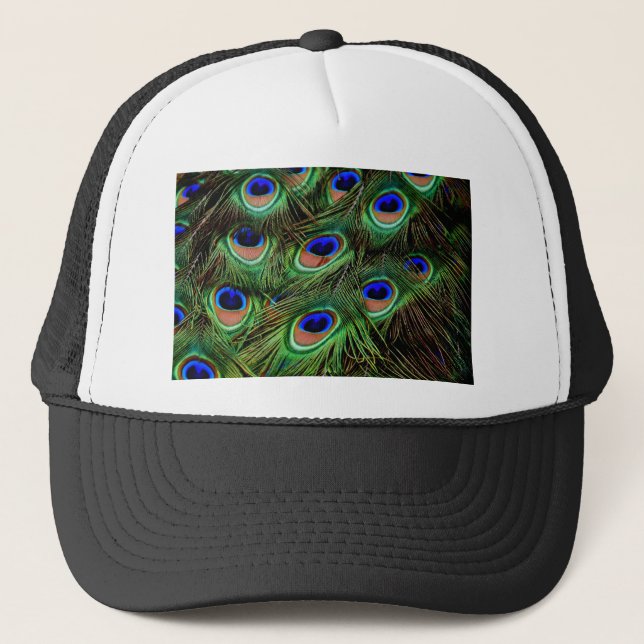 Peacock Feathers Keps (Framsida)