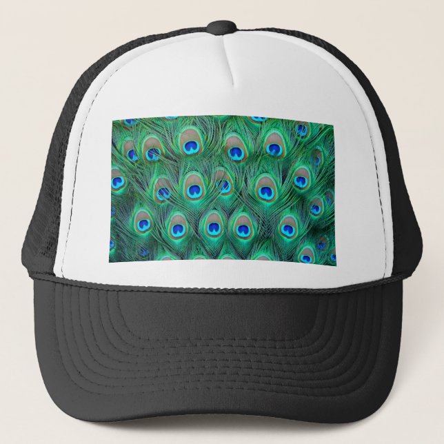 Peacock Feathers Keps (Framsida)