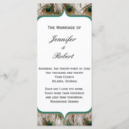 Peacock Feathers med Dubbla Ram-program Program