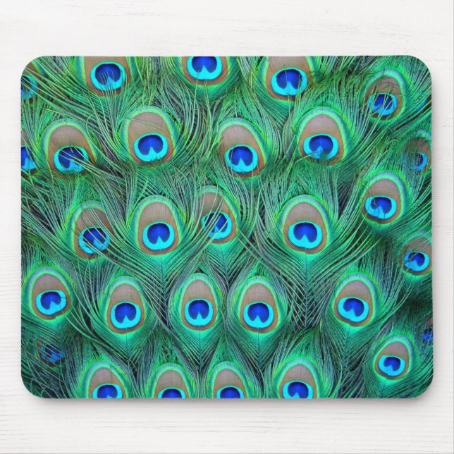 Peacock Feathers Musmatta (Framsidan)