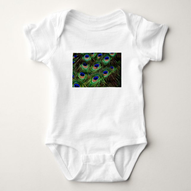 Peacock Feathers T-shirt (Framsida)