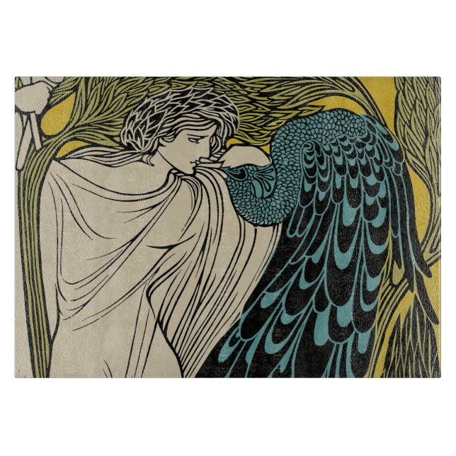 Peacock Fine Art Bird Nouveau (Framsidan)