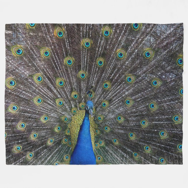 PEACOCK FLEECEFILT (Framsidan (Horisontell))