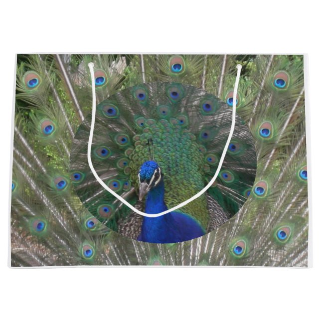 Peacock Gift Bag (Framsidan)