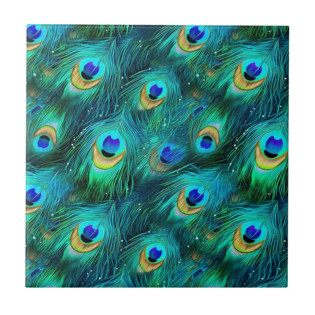 Peacock Glory Kakelplatta (Framsidan)