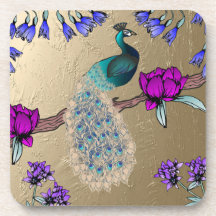 Peacock i Guld