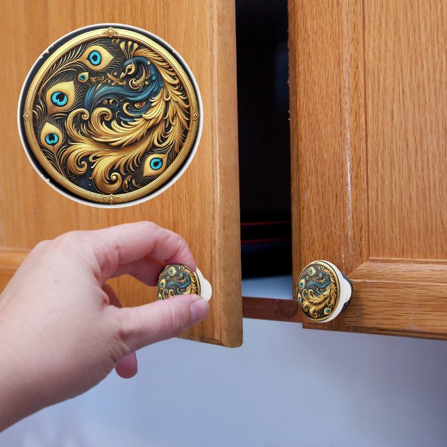 Peacock i Ram Knopp (Skapare uppladdad)