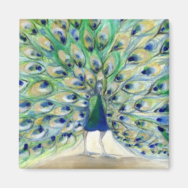 Peacock i San Diego 2013 Magnet (Framsidan)