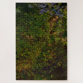 Peacock i Skogen (av Abbott Henderson Thayer) Pussel