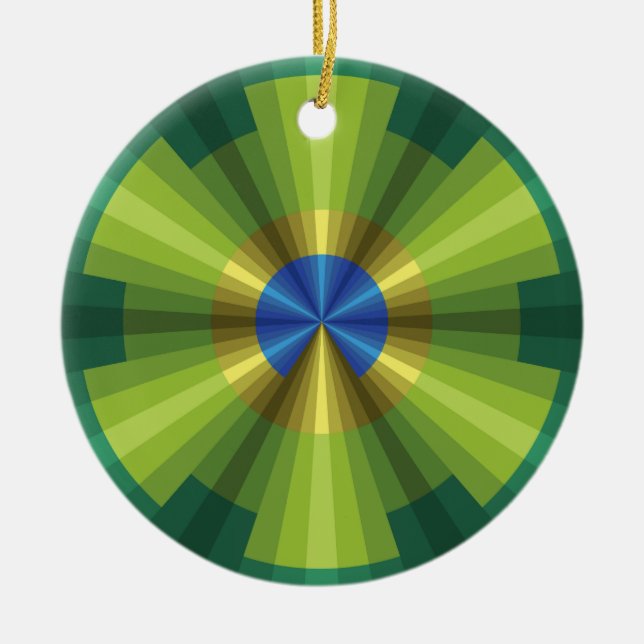 Peacock Illusion Ornament (Framsidan)