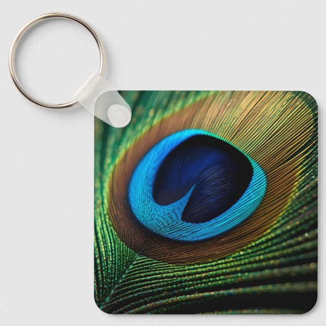 Peacock Jewel Nyckelring (Framsida)