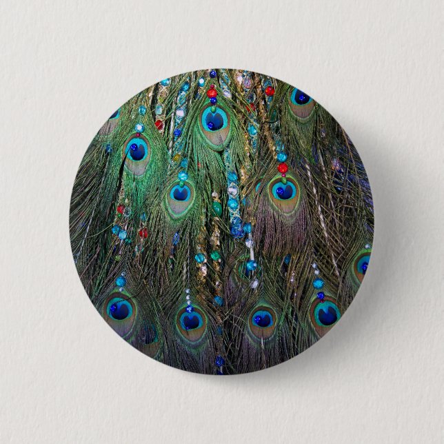 Peacock Jewelery Knapp (Framsida)
