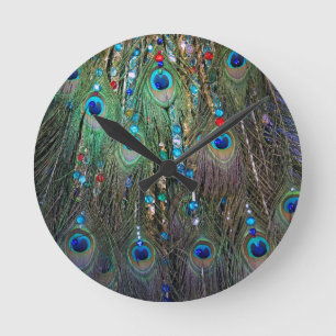 Peacock Jewelery Rund Klocka