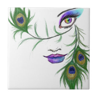 Peacock Kakelplatta