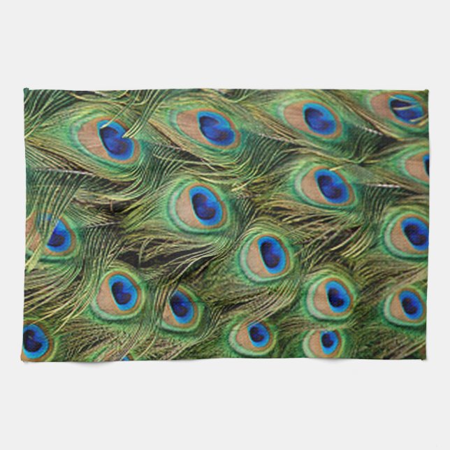 Peacock Kitchen Towel Kökshandduk (Horisontell)