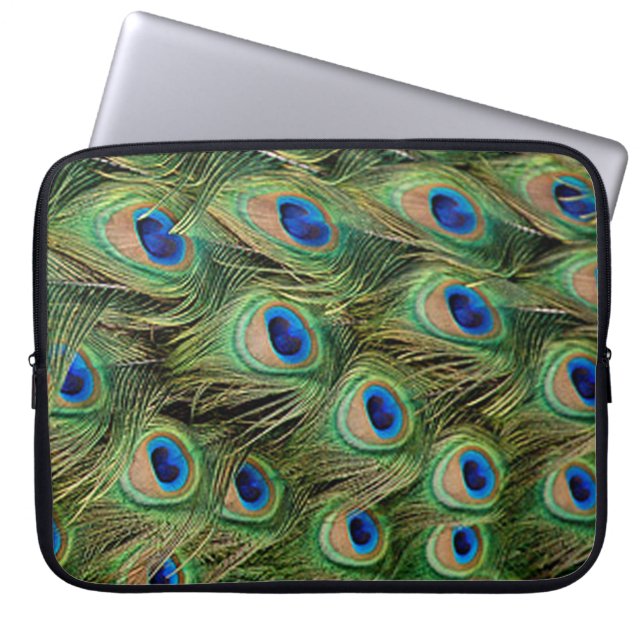 Peacock Laptop sleeve (Framsidan)
