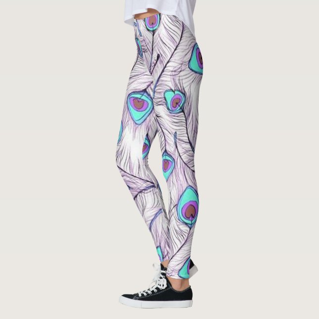 Peacock Leggings (Vänster)