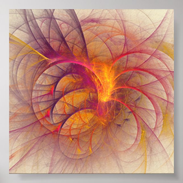 "Peacock light" Poster (Framsidan)