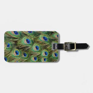 Peacock Luggage Tag Bagagebricka