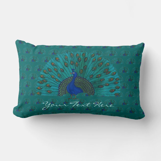 Peacock Lumbarkudde (Framsida)