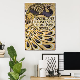 Peacock Macmillans illustrerade standardnoveler Poster