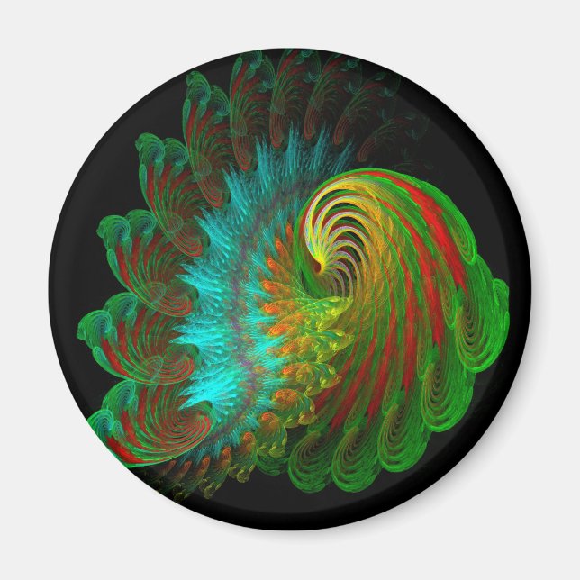 Peacock Magnet (Framsidan)