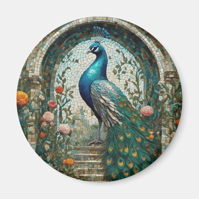 Peacock Magnet (Framsidan)