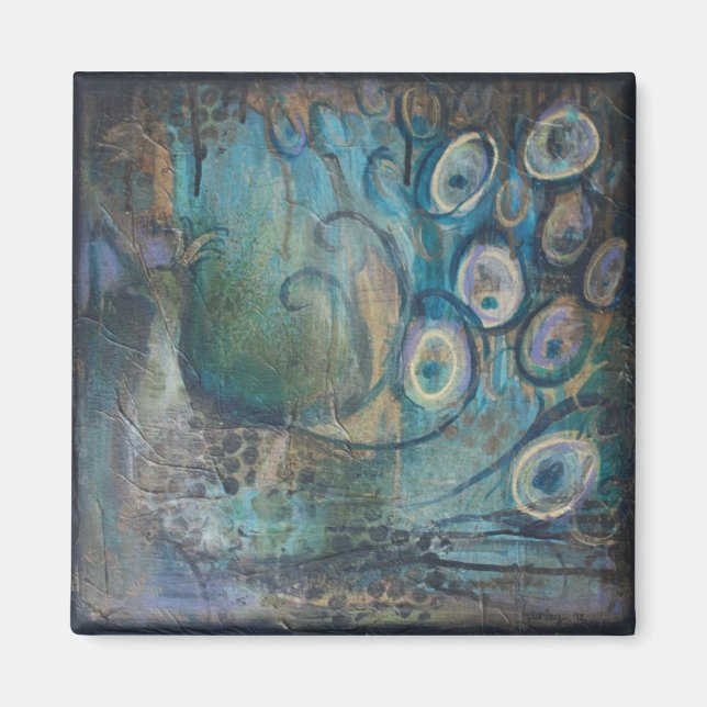 Peacock Magnet (Framsidan)