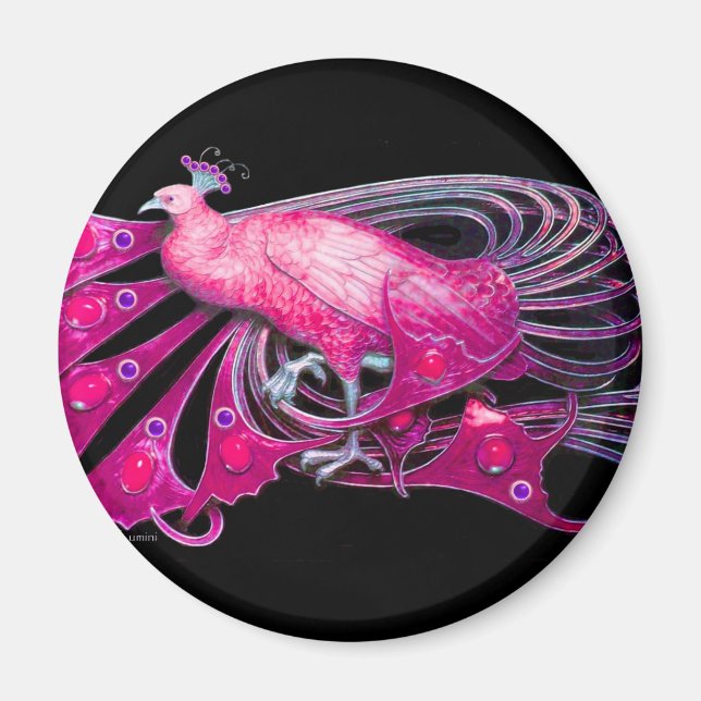 PEACOCK MAGNET (Framsidan)