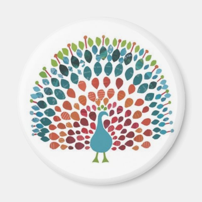 Peacock Magnet (Framsidan)