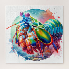Peacock Mantis Shrimp REF253 - Watercolor Pussel