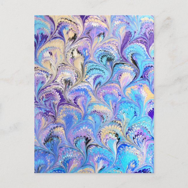 Peacock Margot vykort (Framsida)