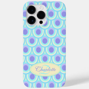 Peacock mönster lila blue namn