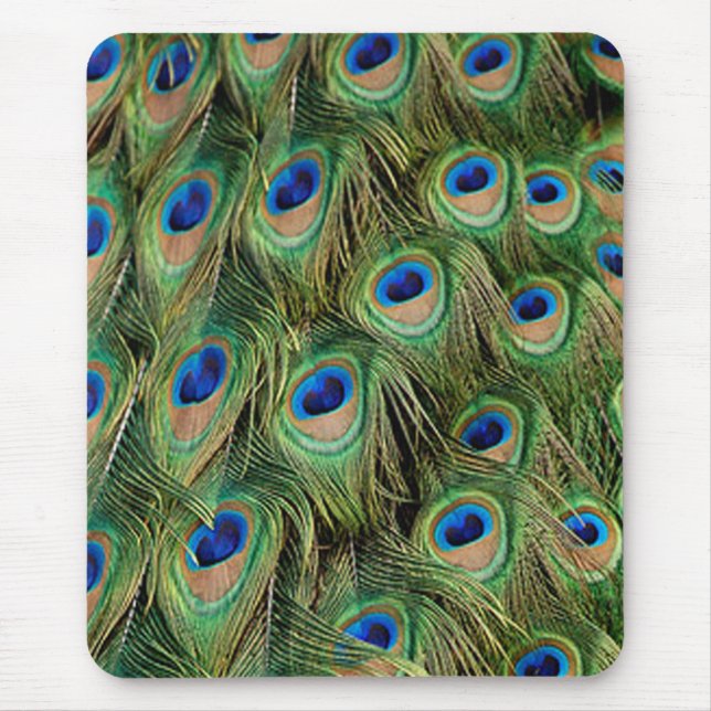 Peacock Mouse Pad Musmatta (Framsidan)