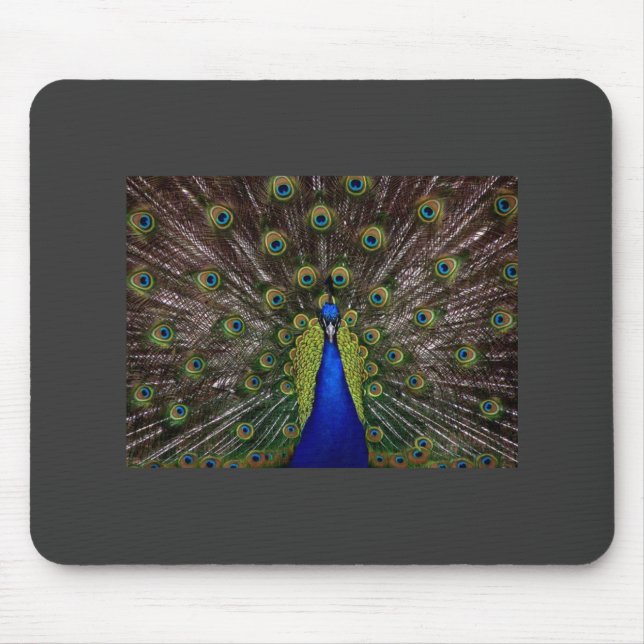 Peacock Mousepad Musmatta (Framsidan)