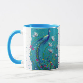 Peacock mugg