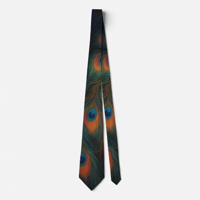 Peacock Neck Tie Slips (Framsida)