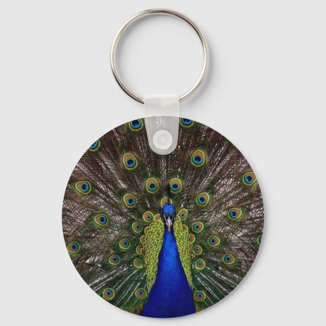 Peacock Nyckelring (Framsida)