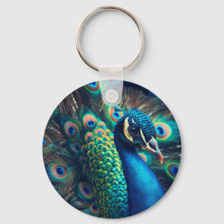 Peacock Nyckelring