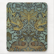 Peacock och Dragon (av William Morris)