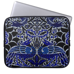 Peacock och Dragon Morris Victorian Design Laptop Sleeve