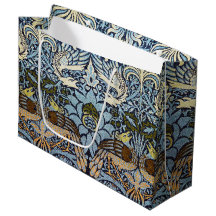 Peacock och Dragon, William Morris Large Gift Bag