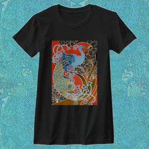 Peacock på Red Tee